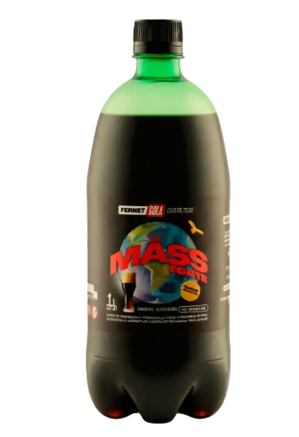 Fernet Máss, presentación etiqueta negra